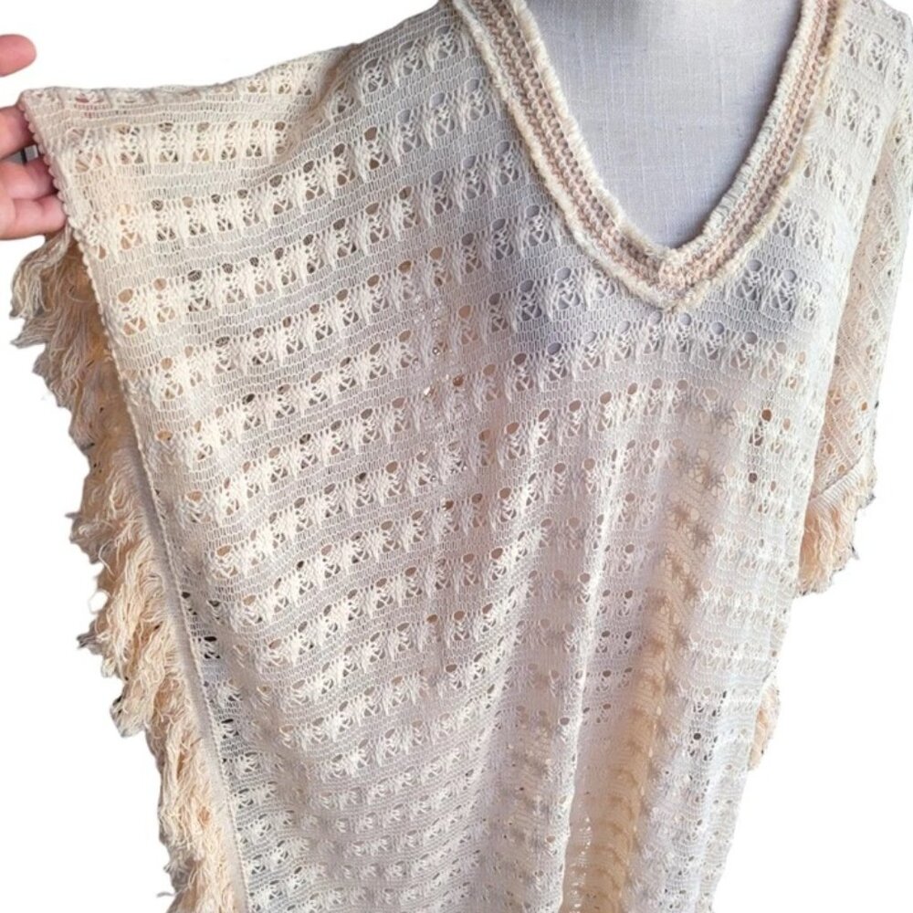 Basically Me Hippie Caftan, Vintage Style, One Size, Swimsuit Cover Up, Boho